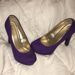 Purple Pumps